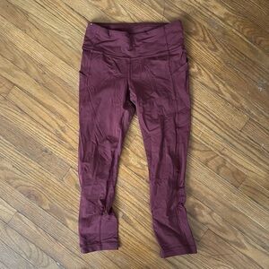 Lululemon cropped leggings
